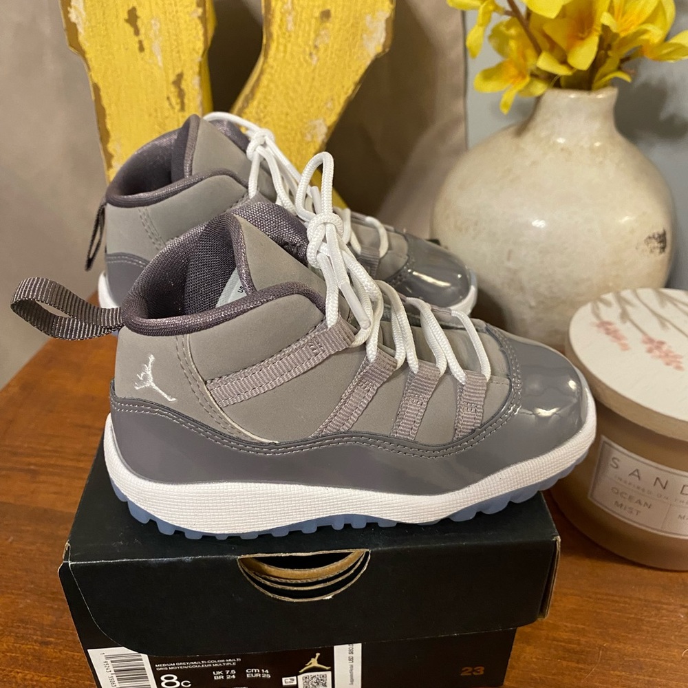 Air Jordan 11 Retro Cool Grey Toddler 8C